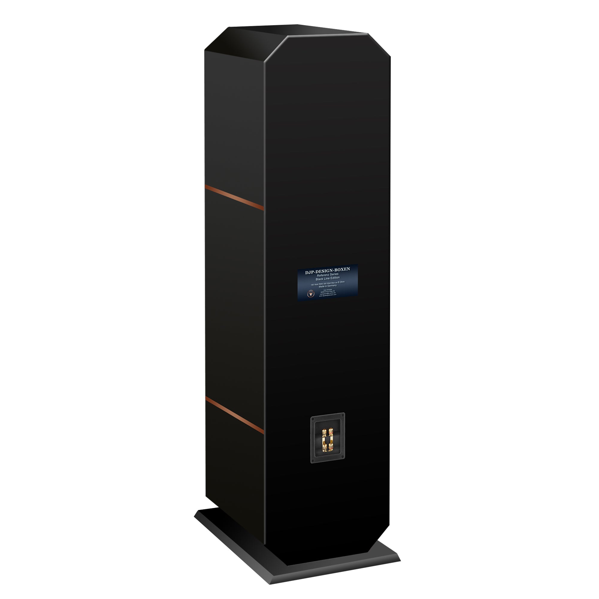 Hochwertige imposante Hi-Fi Design Standlautsprecher 180 Watt RMS 8 Ohm/Box