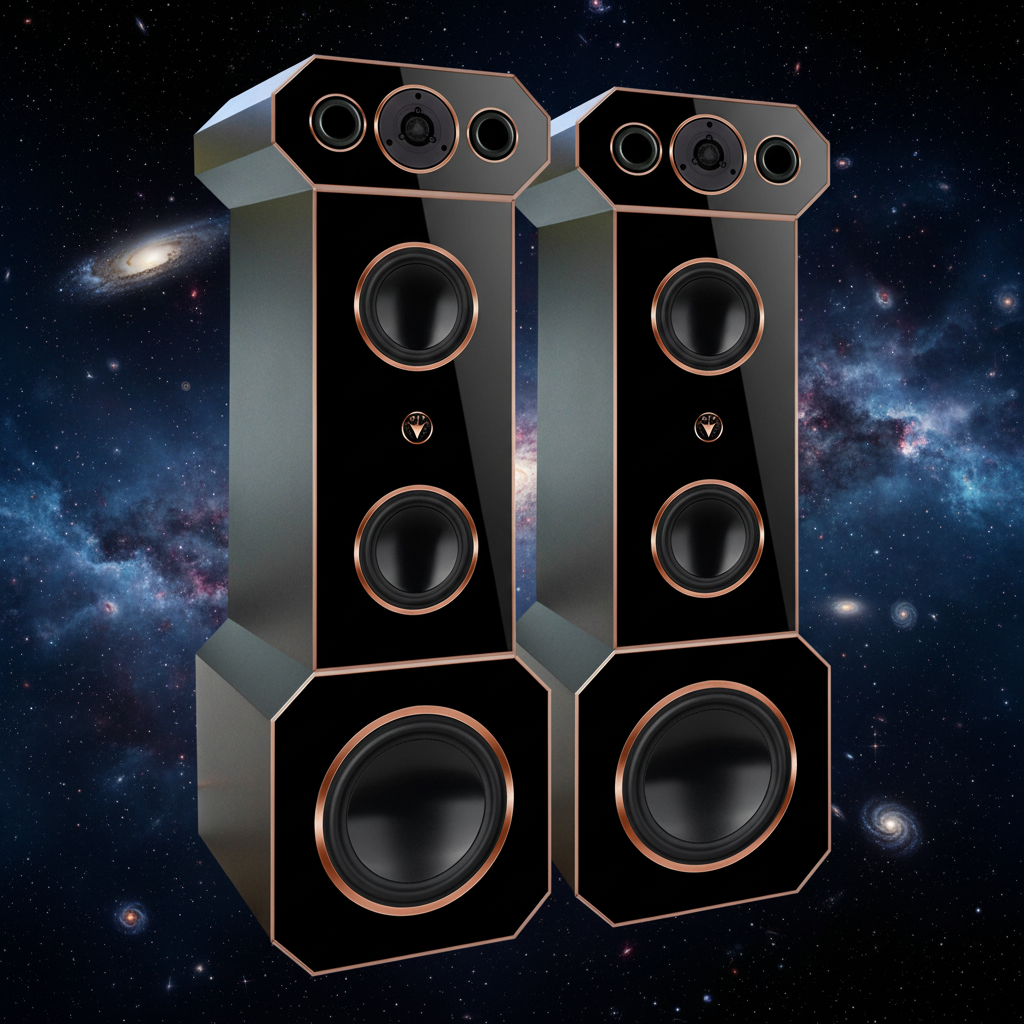 High Power Design Hi-Fi Standlautsprecher 210 Watt RMS 8 Ohm