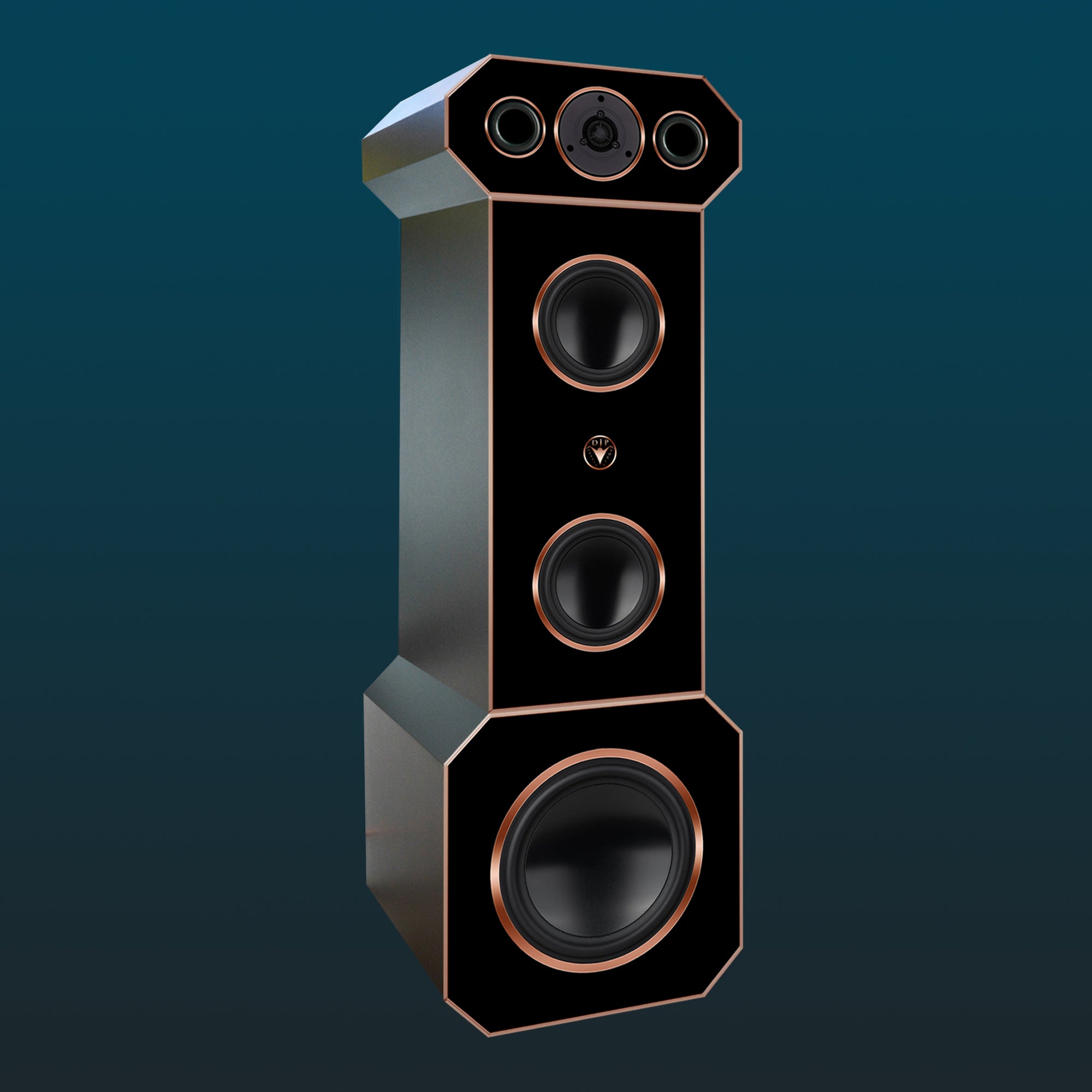 High Power Design Hi-Fi Standlautsprecher 210 Watt RMS 8 Ohm