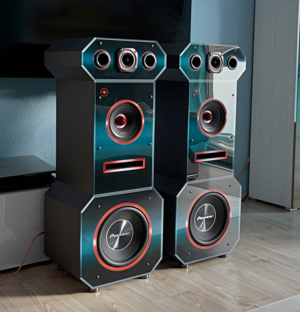 DIY Audio High End Lautsprecher Gehäuse Bausatz für 1 Paar Design HiFi Lautsprecher