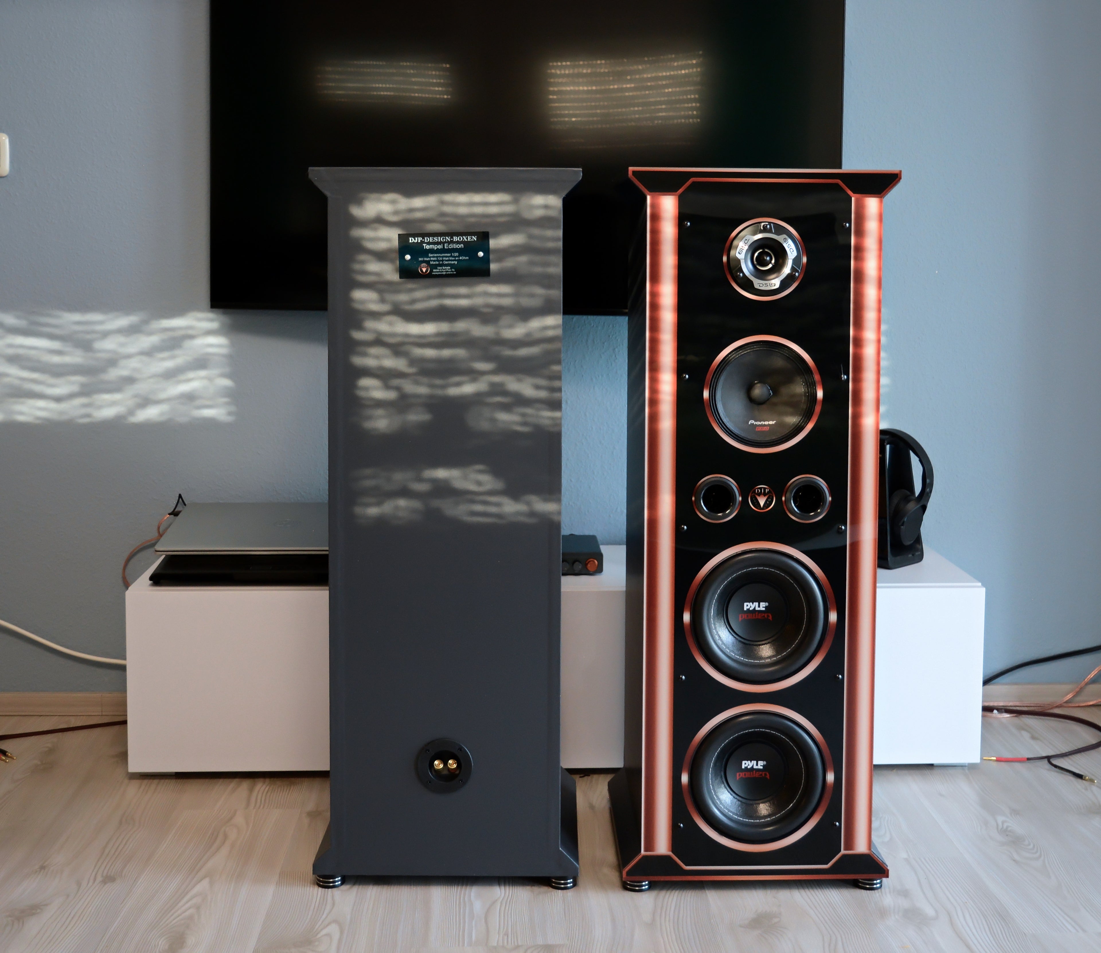 DJP Design Boxen Tempel Edition 3-4 Wochen Lieferzeit!