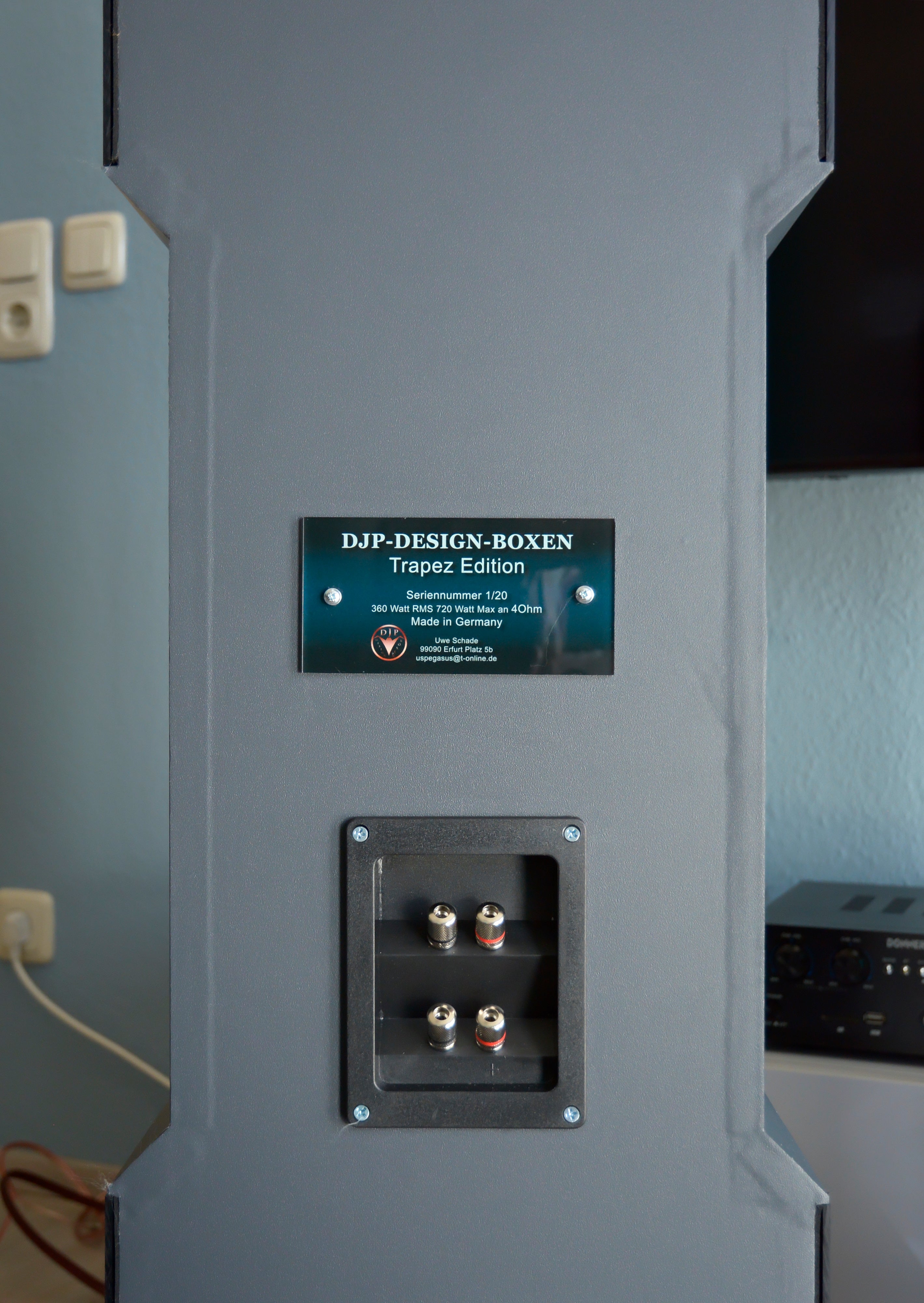 DJP Design Boxen Trapez Edition Sofort Lieferbar!