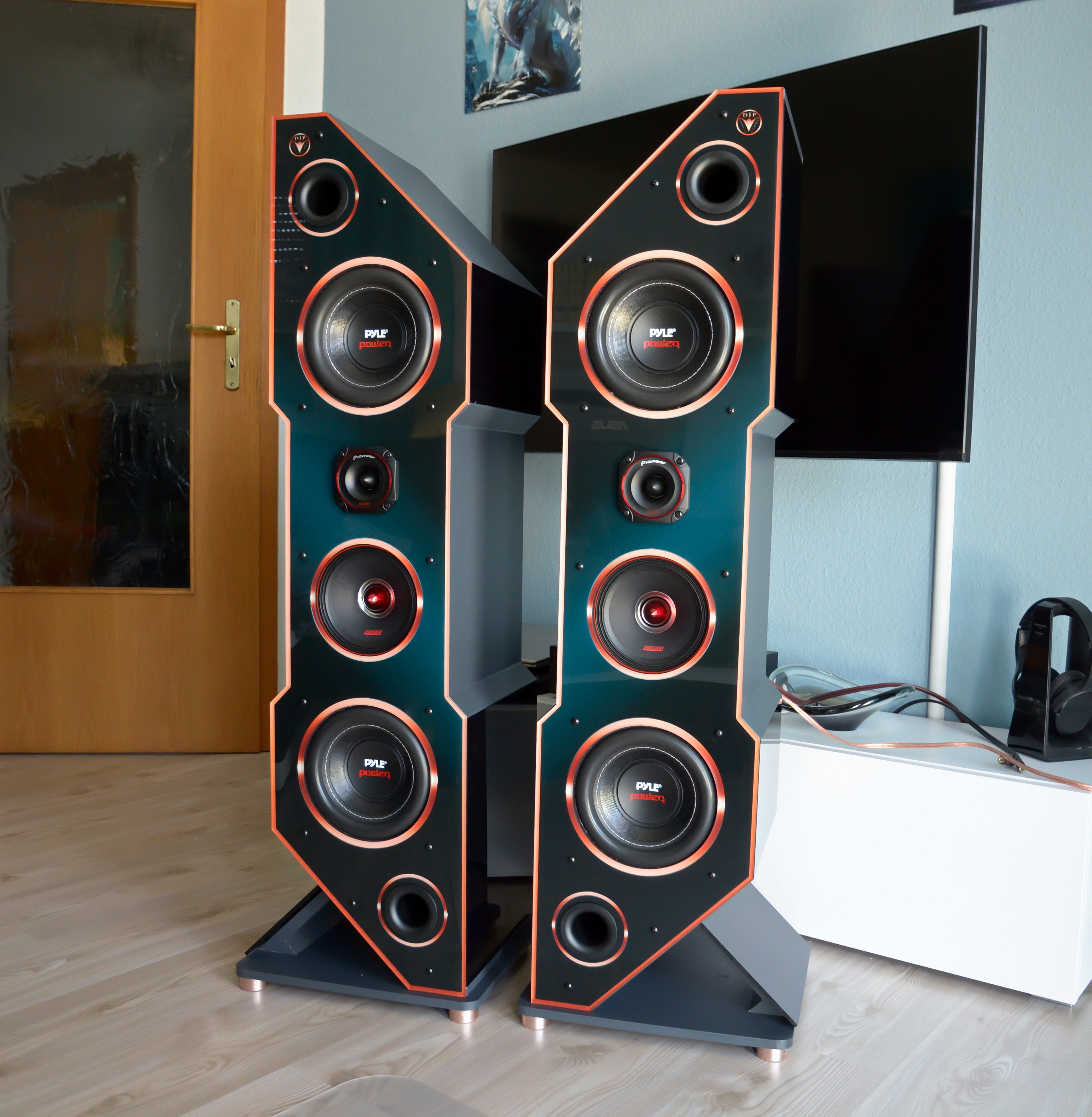 DJP Design Boxen Trapez Edition Sofort Lieferbar!