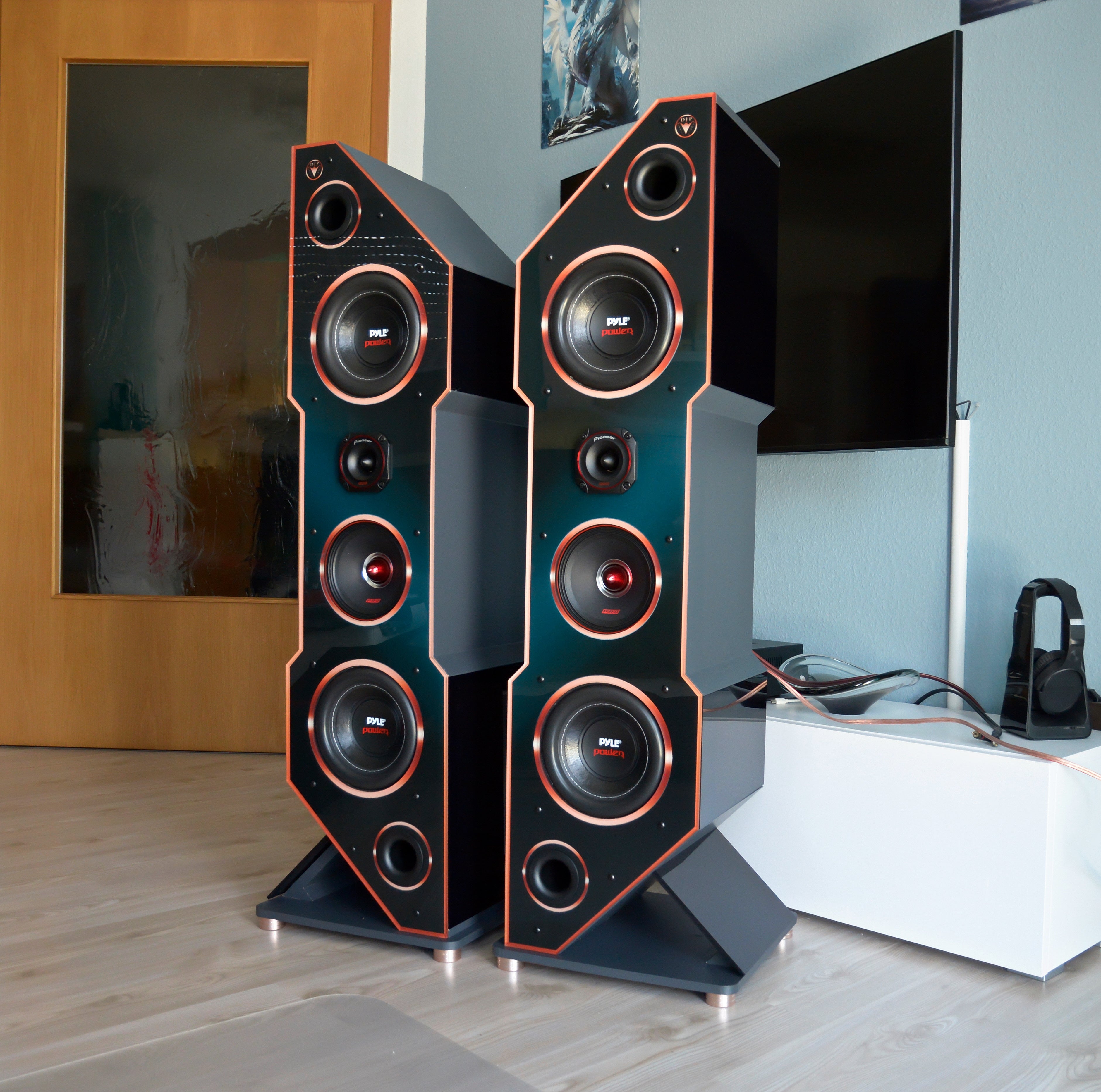 DJP Design Boxen Trapez Edition Sofort Lieferbar!