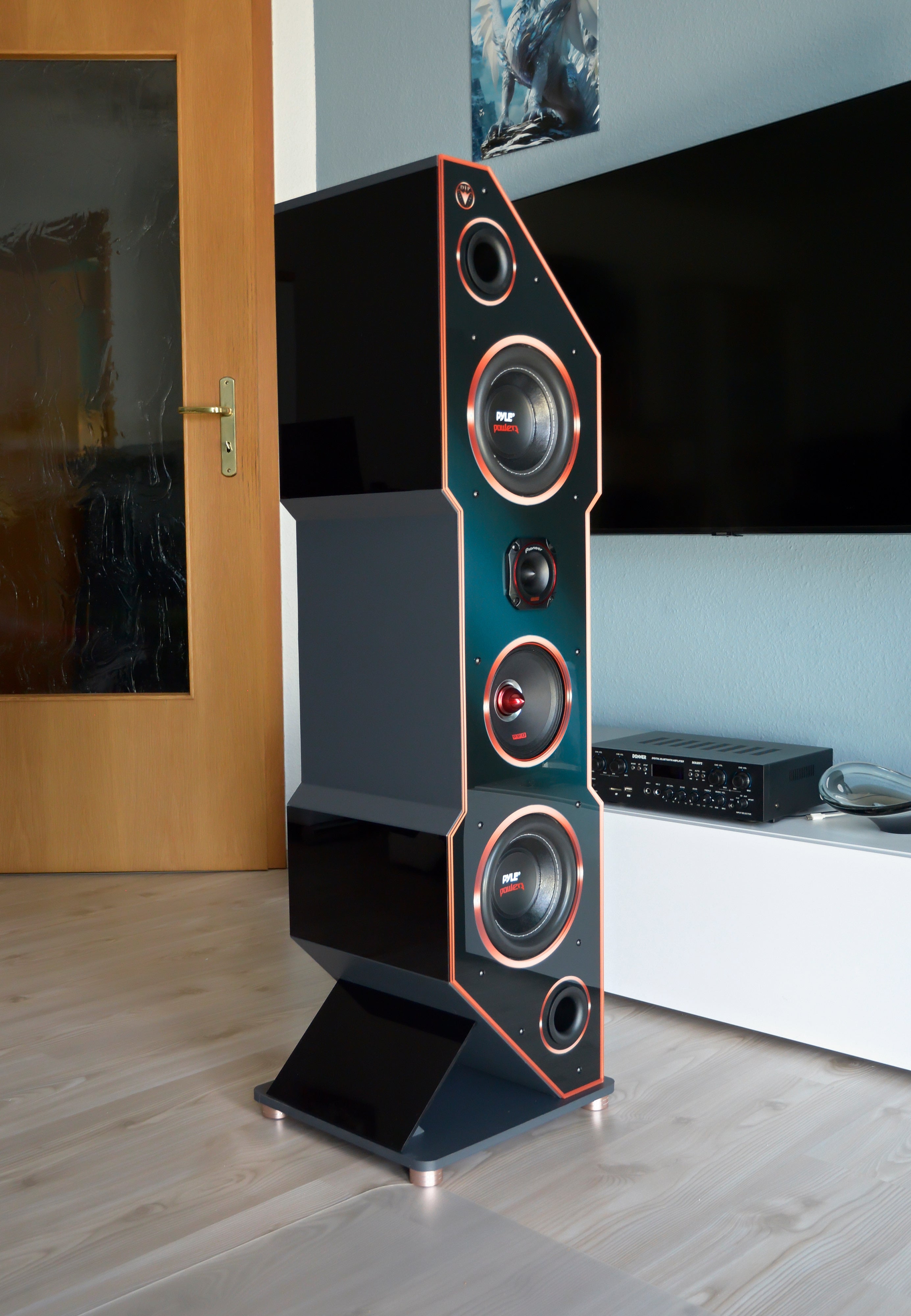 DJP Design Boxen Trapez Edition Sofort Lieferbar!