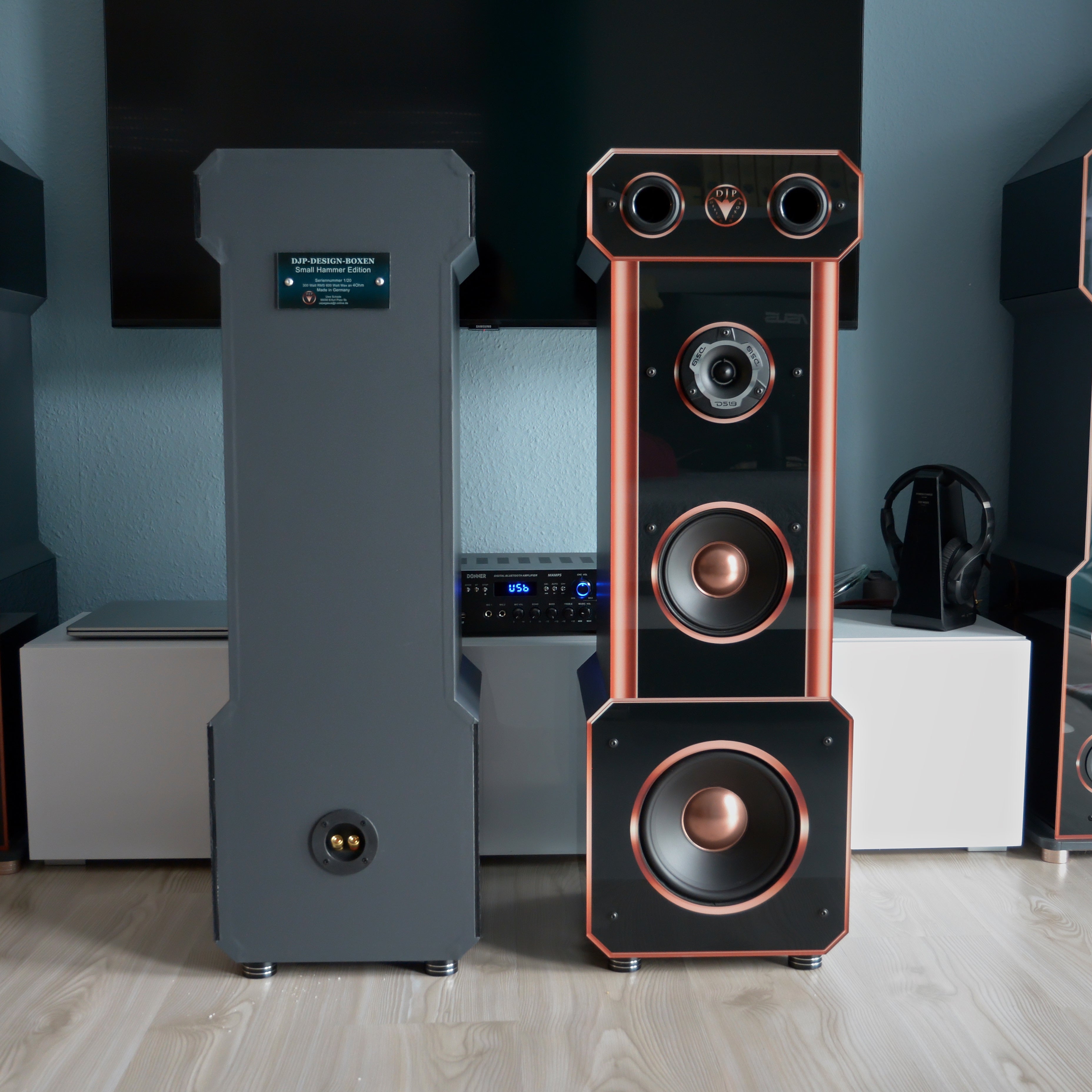 DJP Design Boxen Small Hammer Edition Sofort lieferbar!