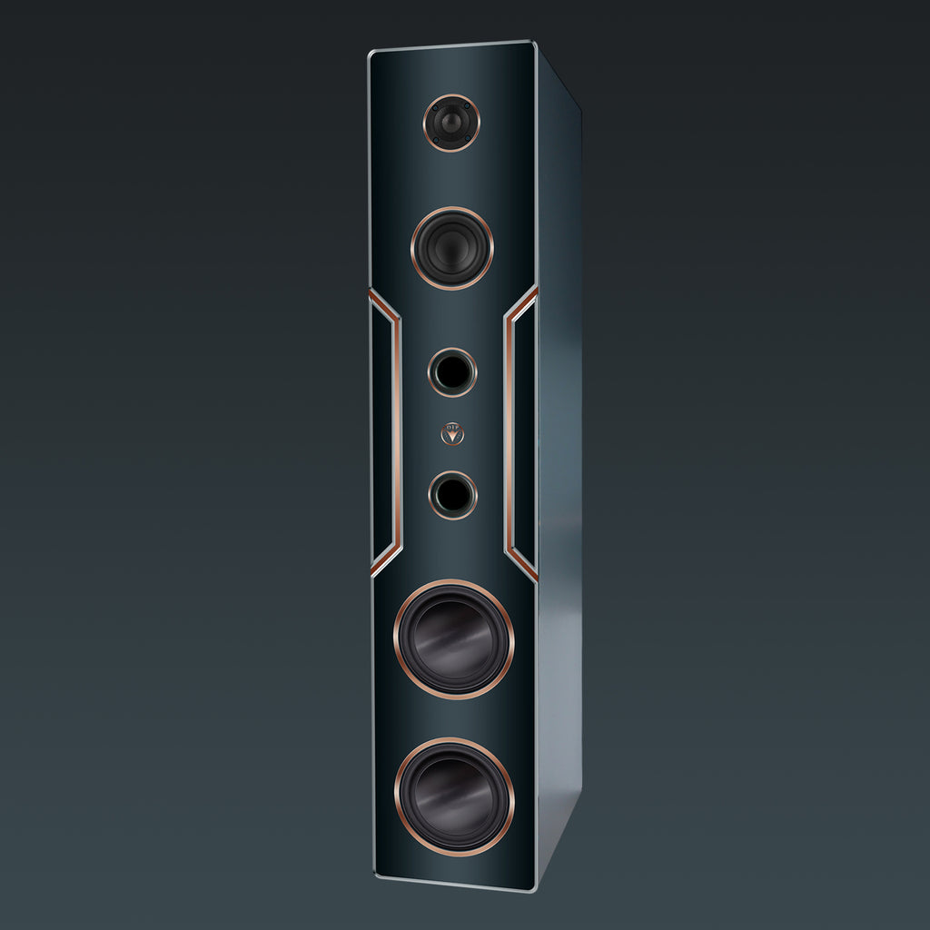 High-Quality Hi-Fi Design Floorstanding Loudspeakers 120 Watts RMS 8 Ohm/Speaker