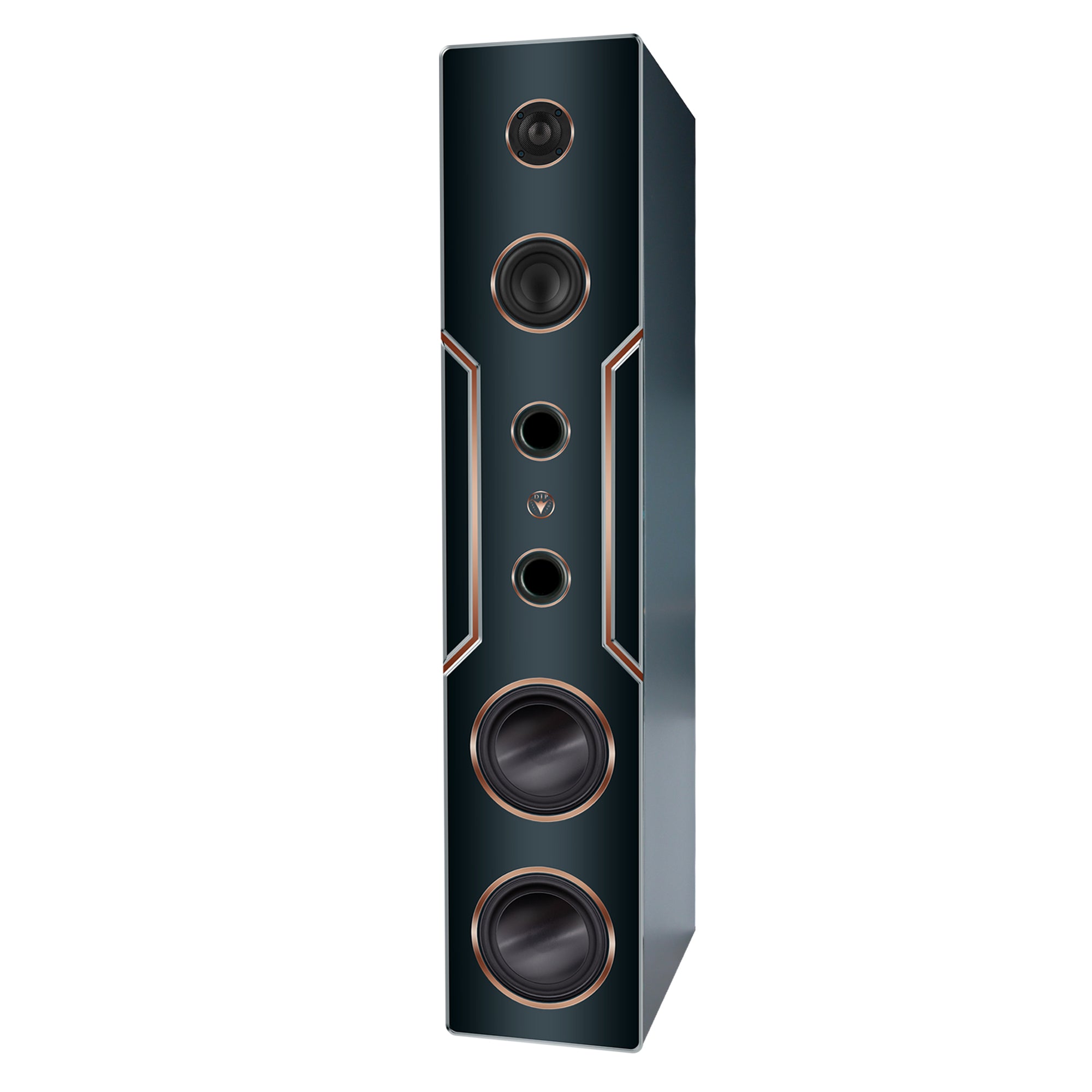High-Quality Hi-Fi Design Floorstanding Loudspeakers 120 Watts RMS 8 Ohm/Speaker