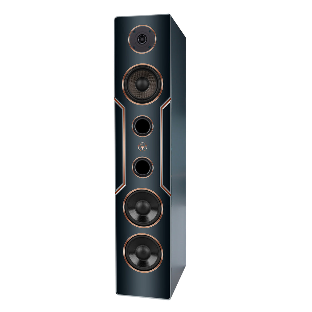 Altavoces de columna de diseño de alta fidelidad, 120 W RMS, 8 ohmios/caja