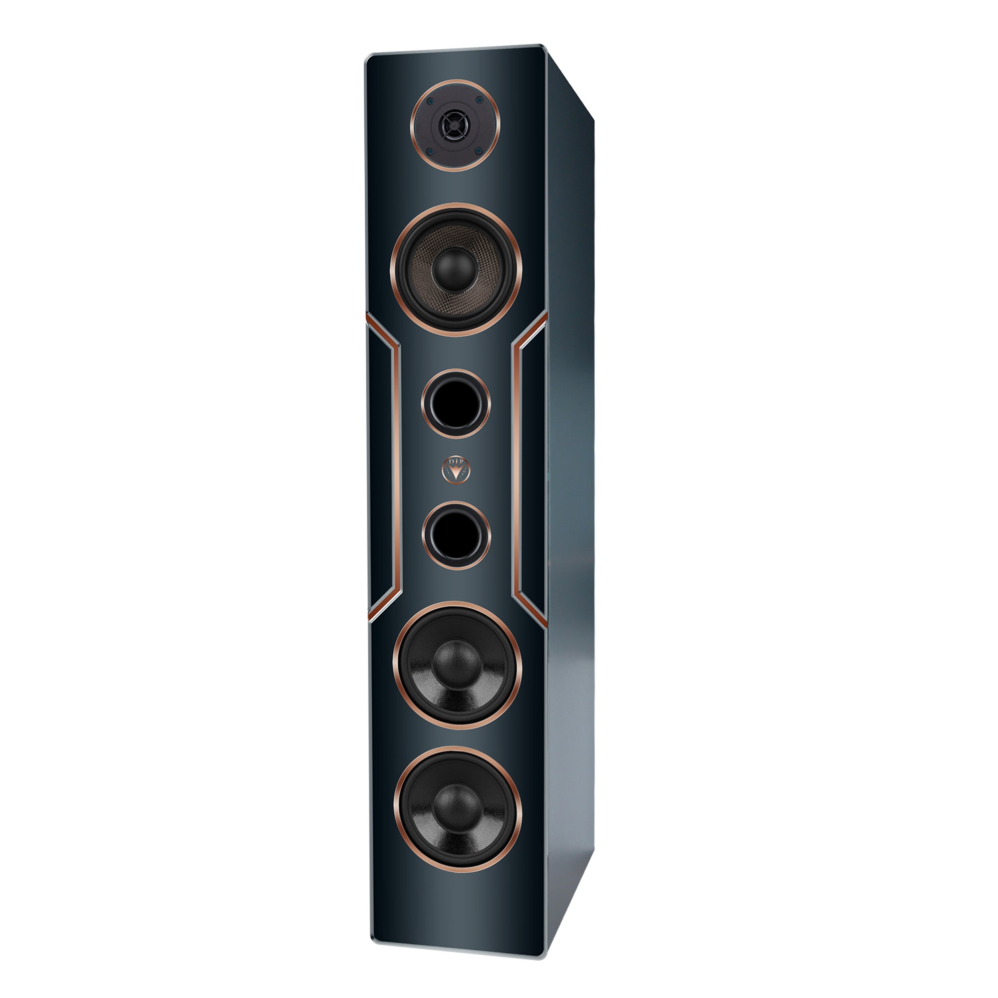 Altavoces de columna de diseño de alta fidelidad, 120 W RMS, 8 ohmios/caja