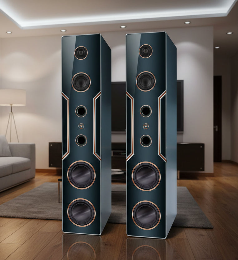 1 Paar hochwertige Hi-Fi Lausprecher Standboxen mit Dayton Audio Chassis