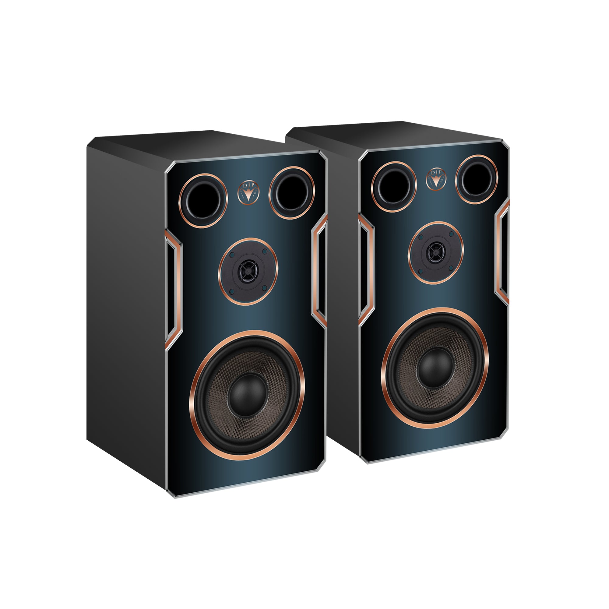 DJP Design Boxen 5.2 Surround Soundsystem Deluxe Edition inklusive Yamaha RX-V4A AV-Receiver