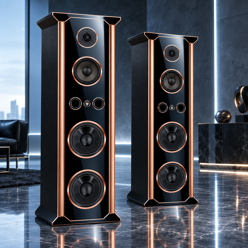 Design-hifi-Lautsprecher-Tempel-Edition DJP Design Boxen
