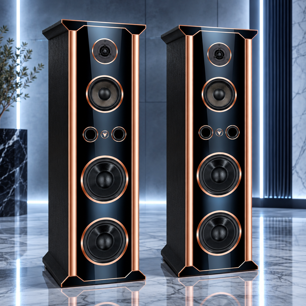 Design-hifi-Lautsprecher-Tempel-Edition DJP Design Boxen