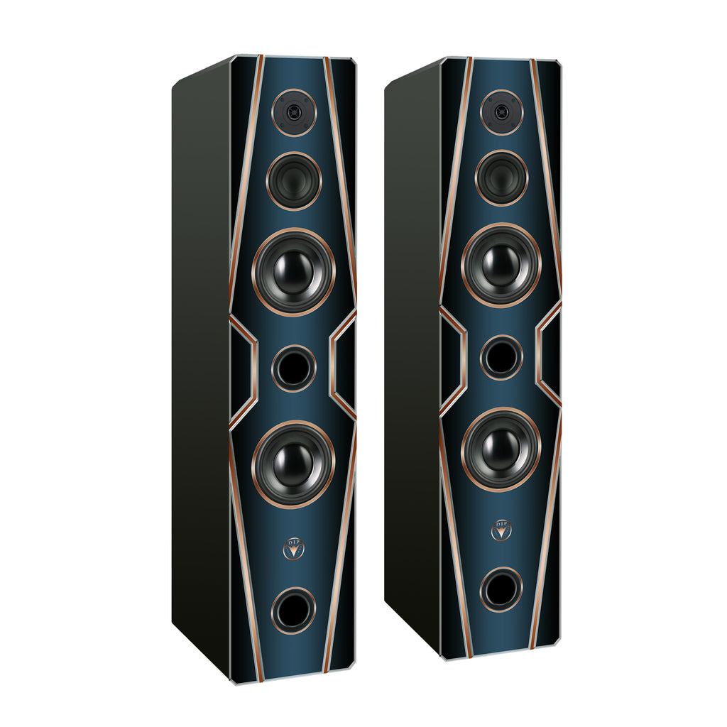 Hochwertige High End Hi-Fi Standlautsprecher 150 Watt RMS 8 Ohm/Box DJP Design Boxen Diamant Classic Edition