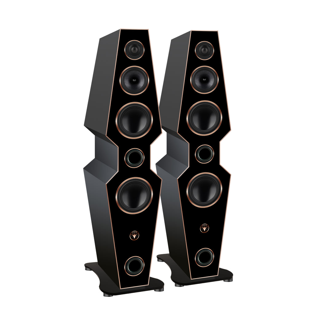High-Quality Hi-Fi Design Floorstanding Speakers 150 Watt RMS 8 Ohm/Box
