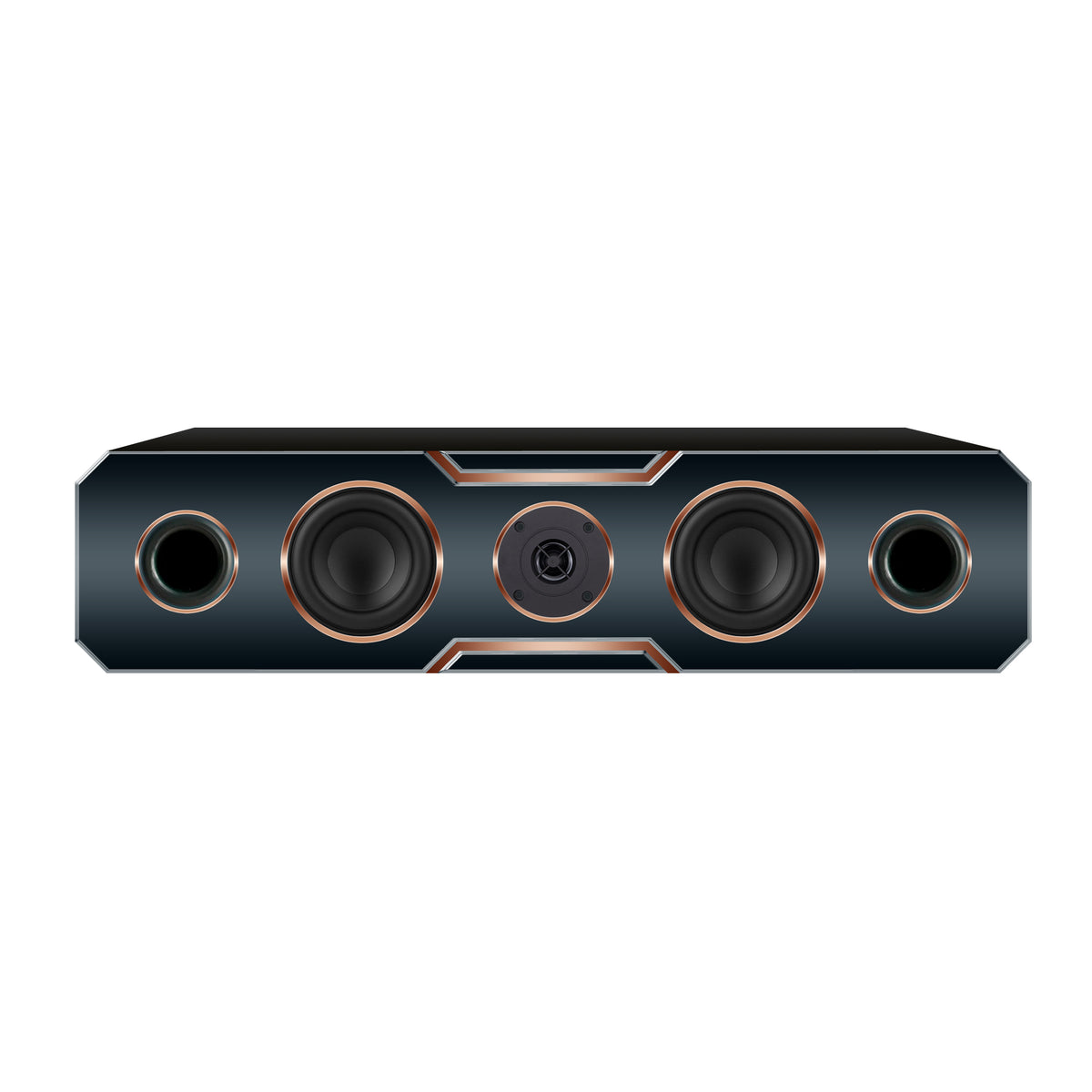 Hi-Fi Center Lautsprecher Classic Center Edition DJP Design Boxen