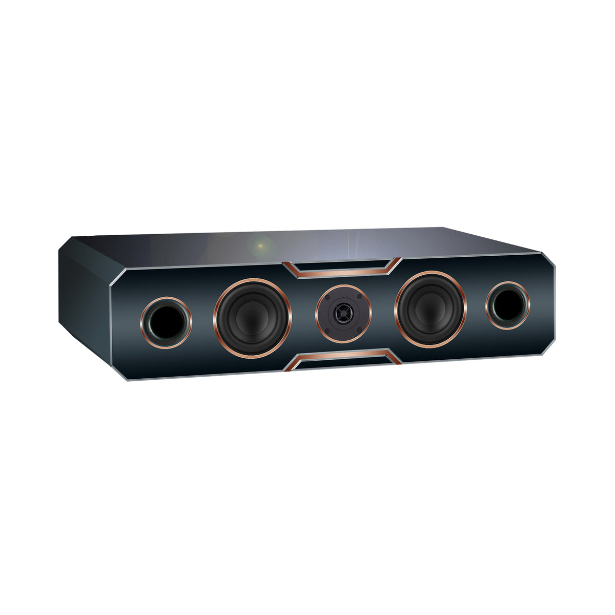 Hi-Fi Center Lautsprecher Classic Center Edition DJP Design Boxen