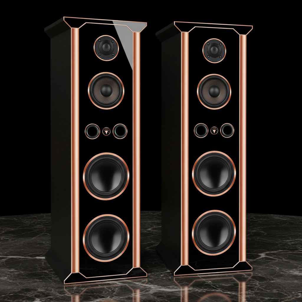 Hi-Fi Lautsprecher Standboxen Tempel Edition DJP Design Boxen