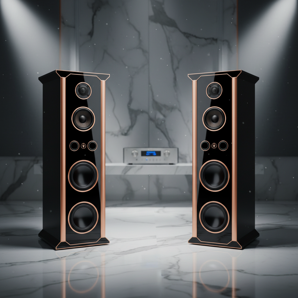 Hi-Fi Lautsprecher Standboxen Tempel Edition DJP Design Boxen