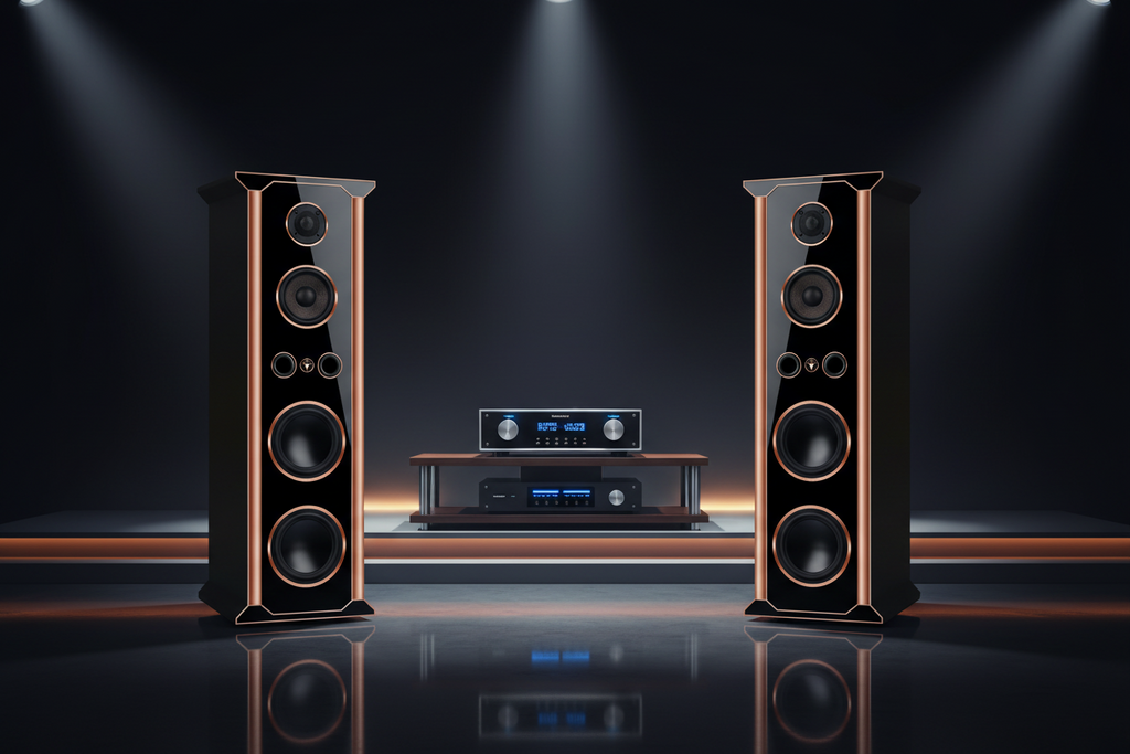 Hi-Fi Lautsprecher Standboxen Tempel Edition DJP Design Boxen