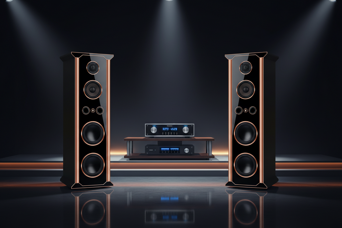 Hi-Fi Lautsprecher Standboxen Tempel Edition DJP Design Boxen