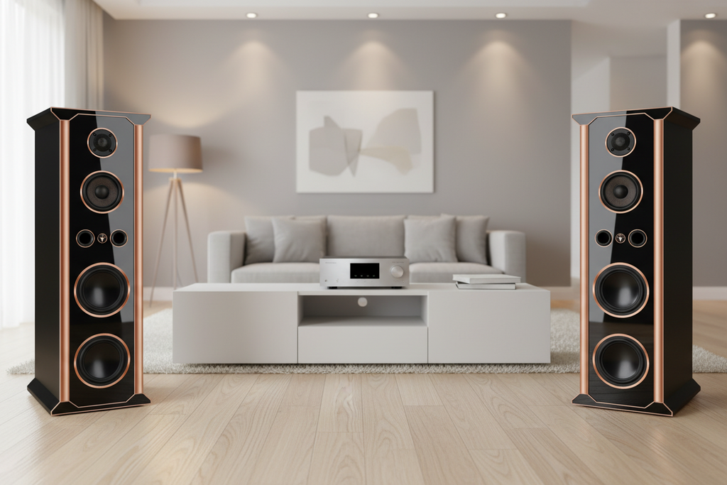 Hi-Fi Lautsprecher Standboxen Tempel Edition DJP Design Boxen