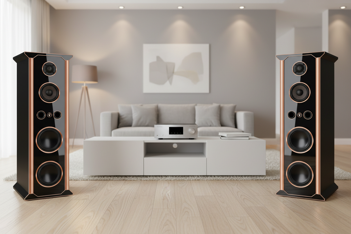Hi-Fi Lautsprecher Standboxen Tempel Edition DJP Design Boxen