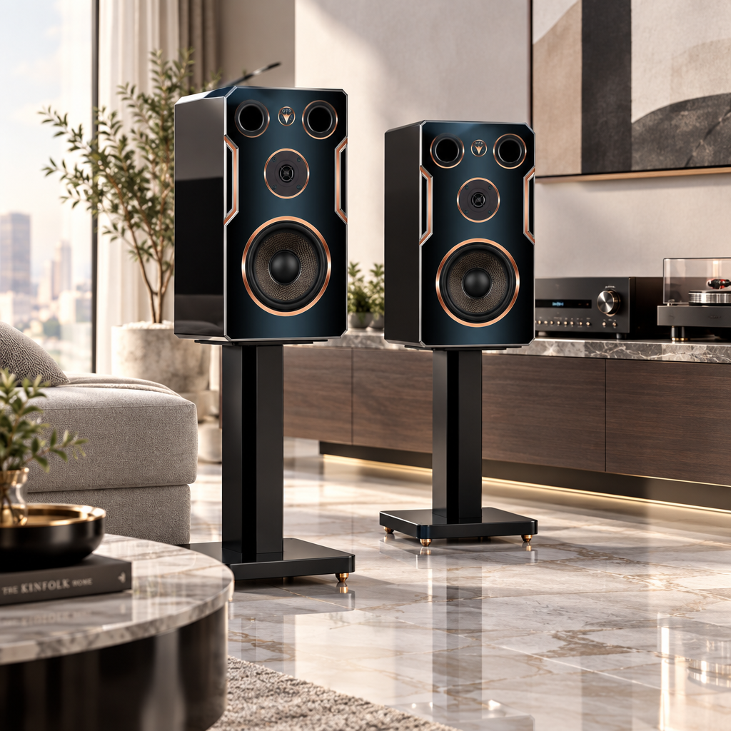 Hi-Fi Regallausprecher Surroundboxen Deluxe Surround Edition DJP Design Boxen