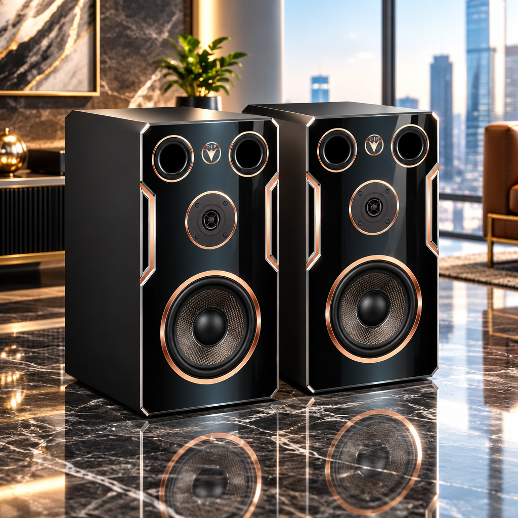 Hi-Fi Regallausprecher Surroundboxen Deluxe Surround Edition DJP Design Boxen