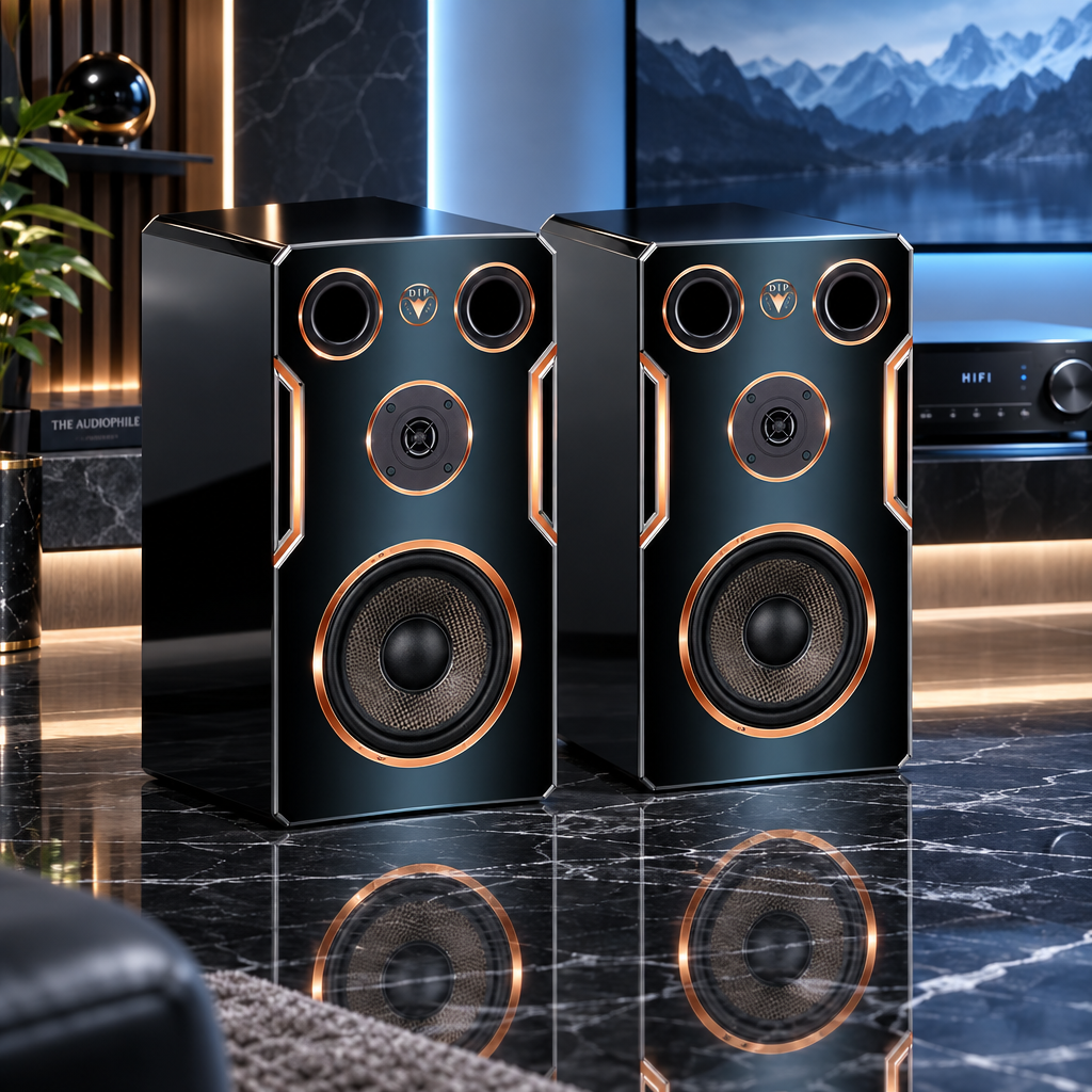 Hi-Fi Regallausprecher Surroundboxen Deluxe Surround Edition DJP Design Boxen