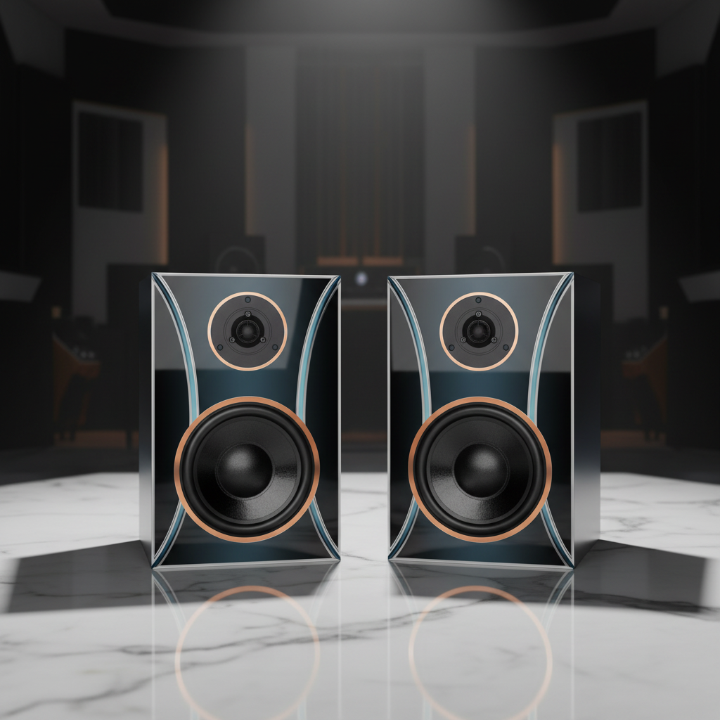 Hi-Fi Regallautsprecher Power Kube Edition DJP Design Boxen