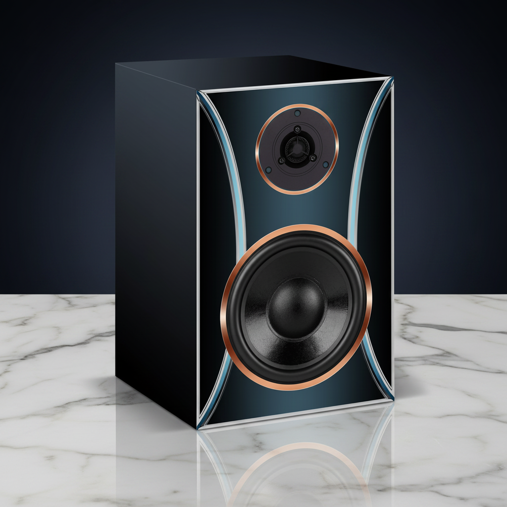 Hi-Fi Regallautsprecher Power Kube Edition DJP Design Boxen