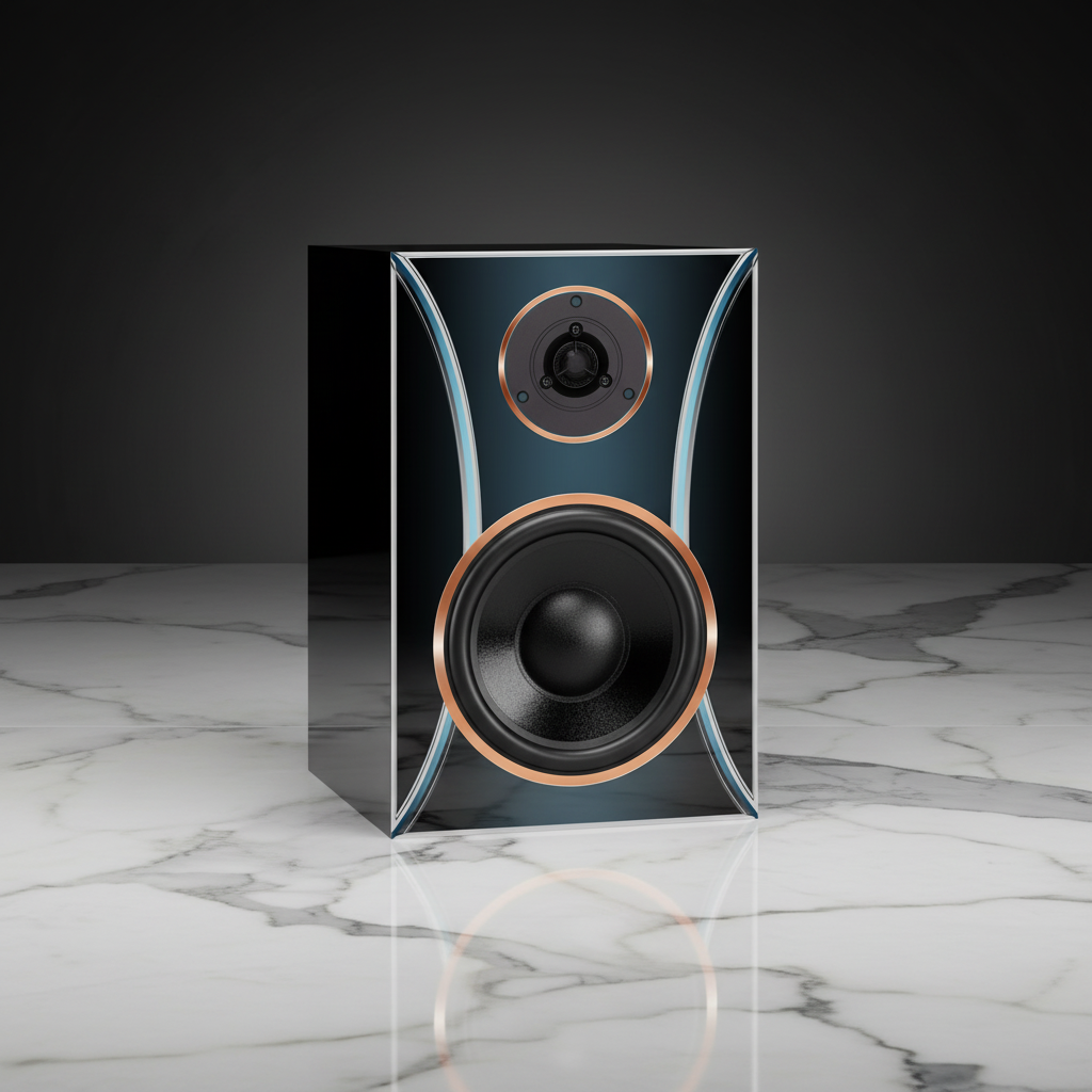 Hi-Fi Regallautsprecher Power Kube Edition DJP Design Boxen