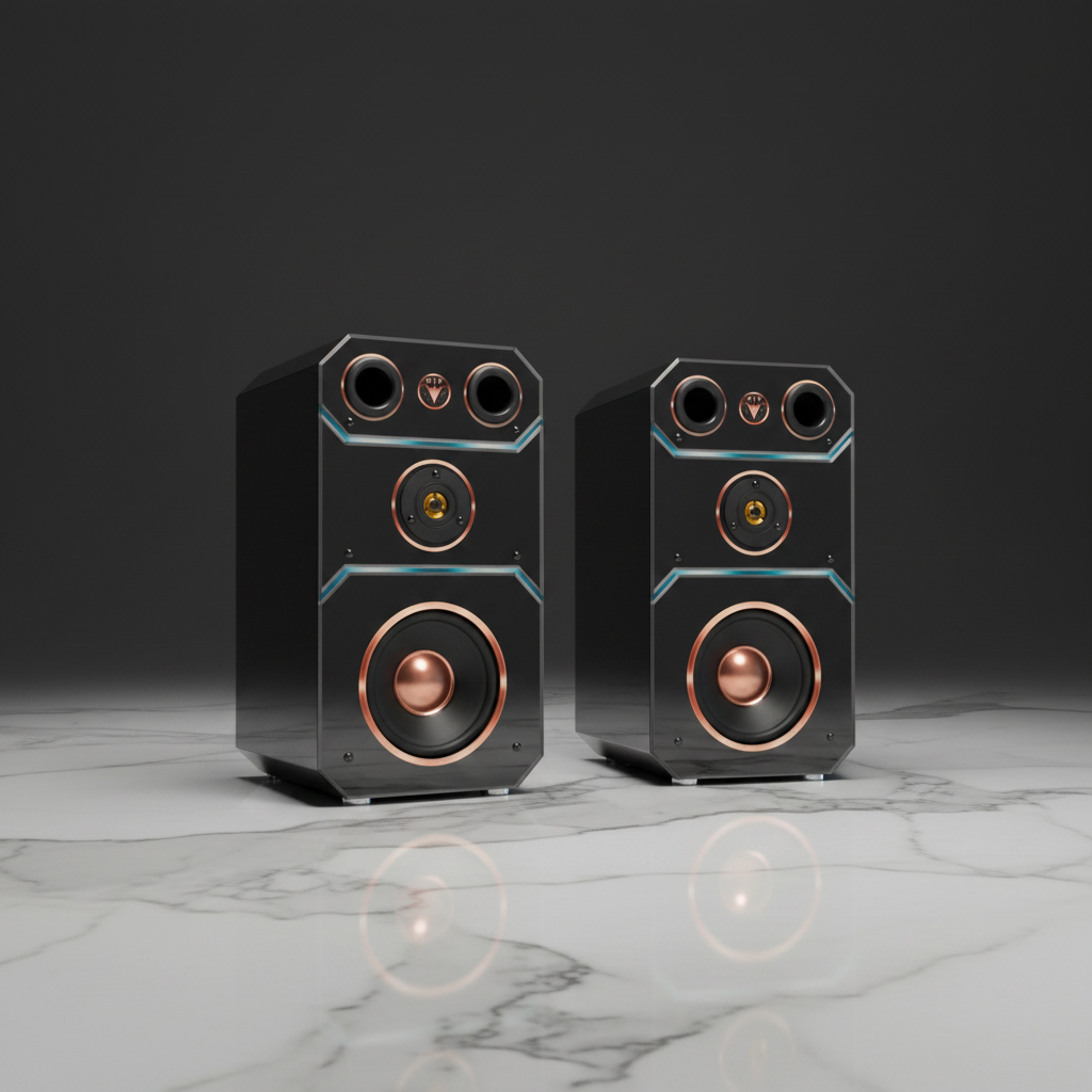 Hi-Fi Regallautsprecher Small Compact Edition DJP Design Boxen