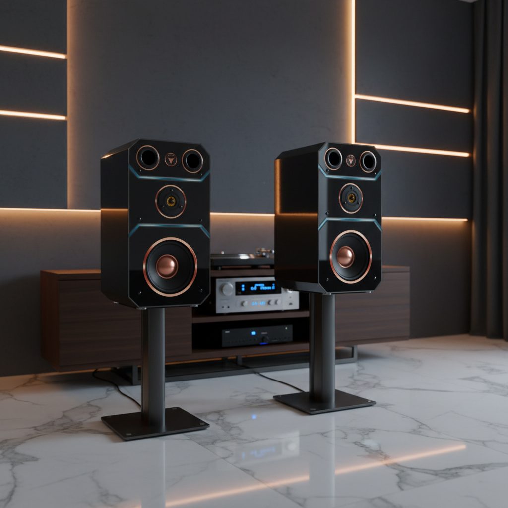 Hi-Fi Regallautsprecher Small Compact Edition DJP Design Boxen