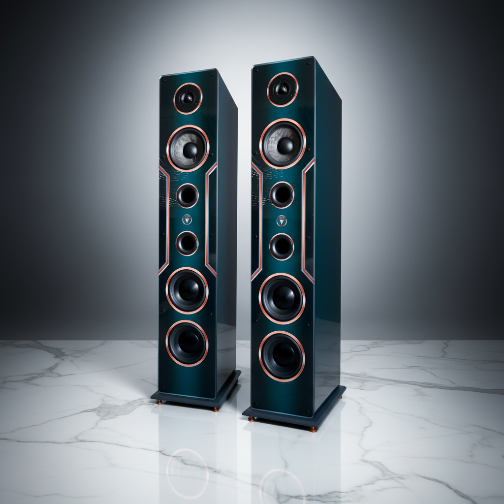 Hi-Fi Standboxen Deluxe Edition DJP Design Boxen