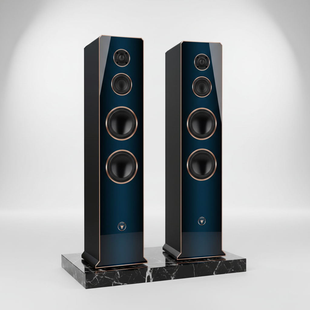 Hi-Fi Standboxen Sky-Tower Edition DJP Design Boxen