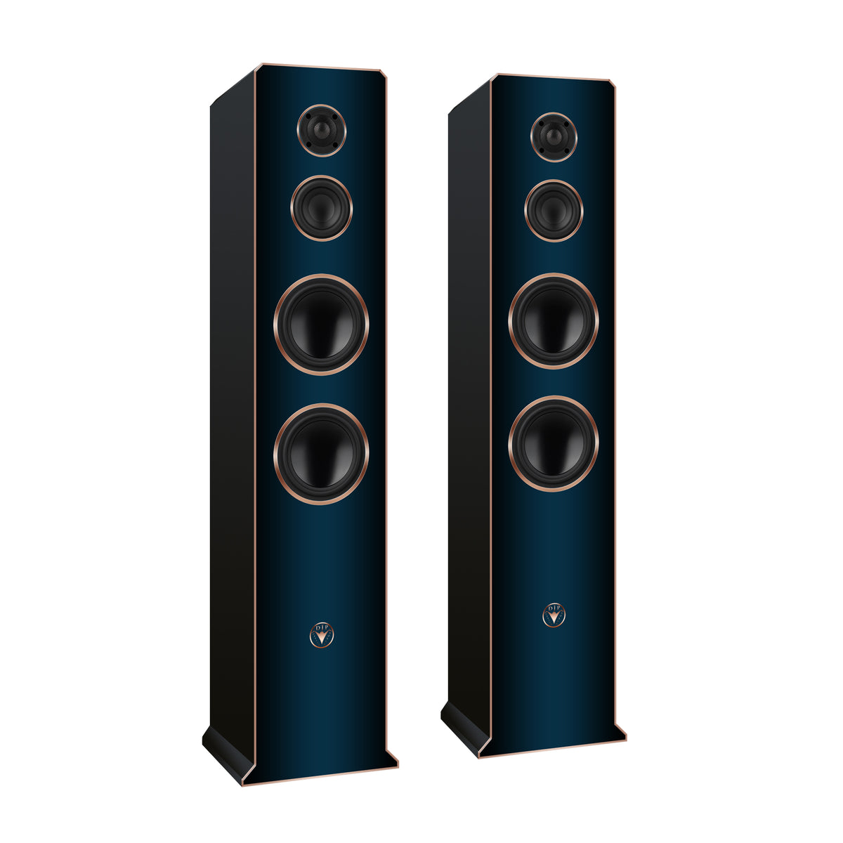 Hi-Fi Standboxen Sky-Tower Edition DJP Design Boxen