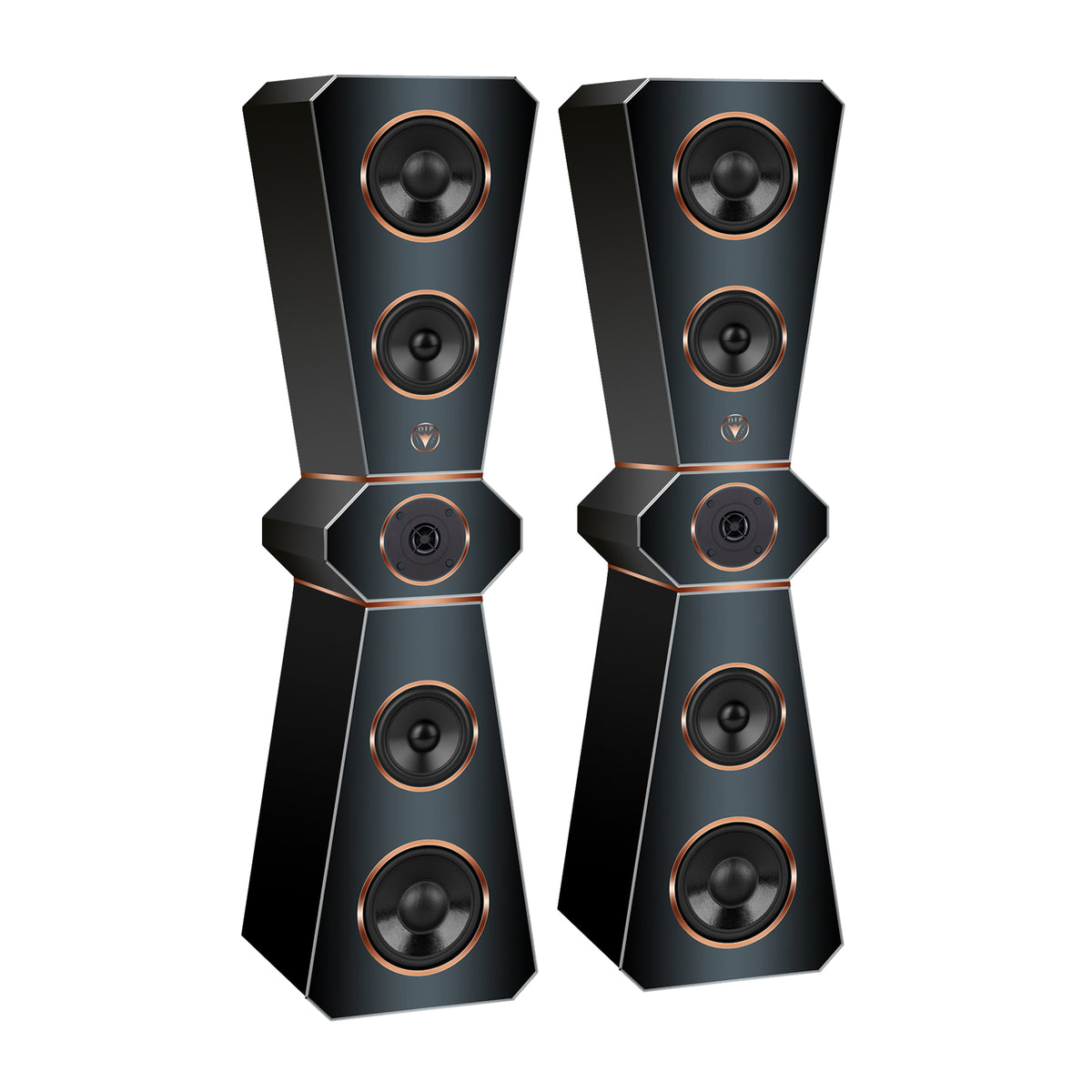 Hi-Fi Standlautsprecher X Edition DJP Design Boxen