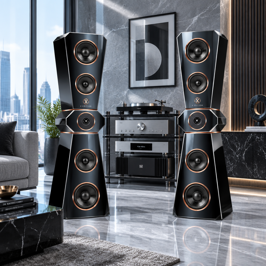 Hi-Fi Standlautsprecher X Edition DJP Design Boxen