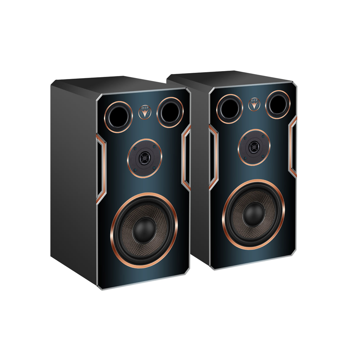 Hi-Fi Surroundanlage Deluxe Surround Edition DJP Design Boxen