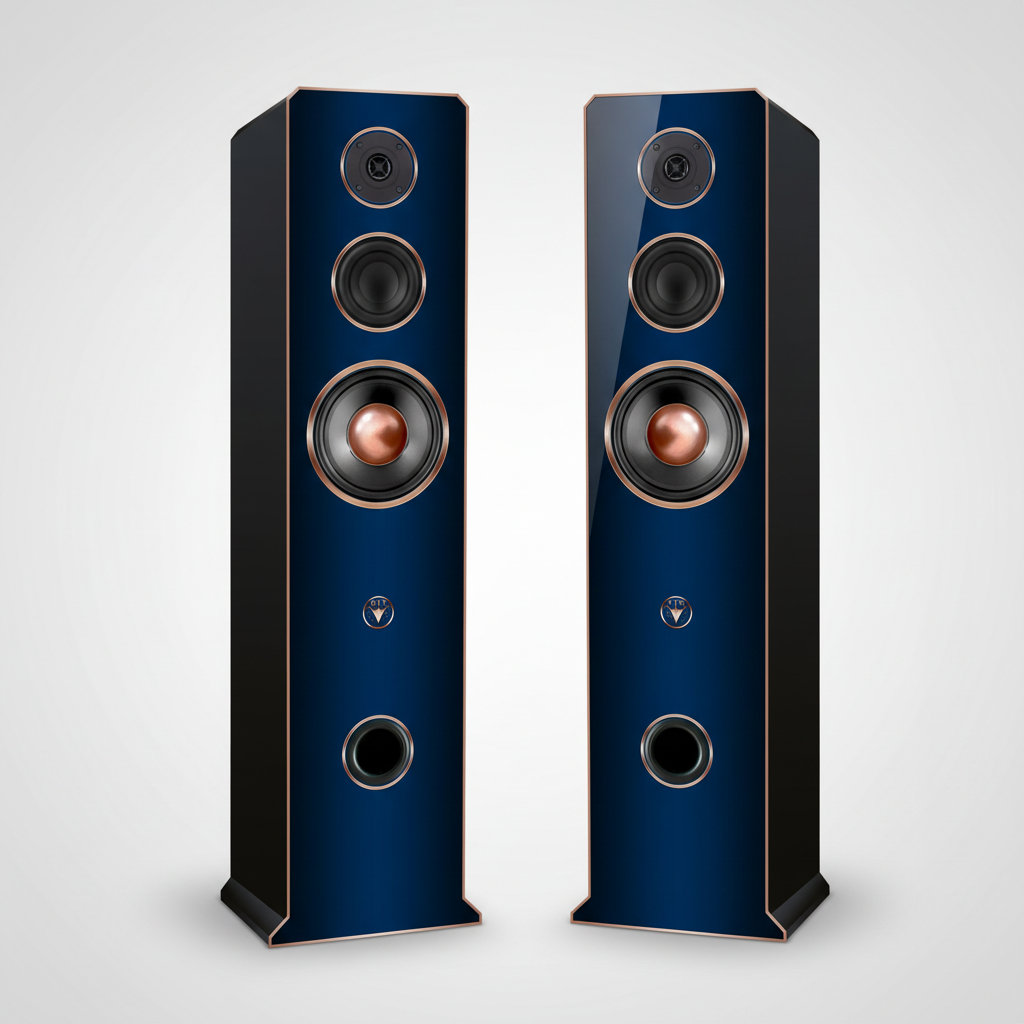 HiFi Lautsprecher Sky Tower 90 Edition DJP Design Boxen