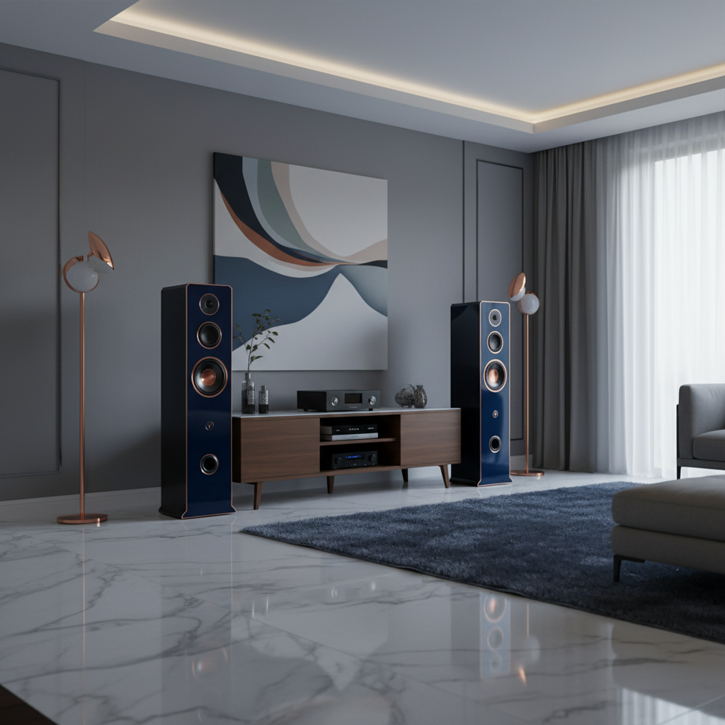 HiFi Lautsprecher Sky Tower 90 Edition DJP Design Boxen
