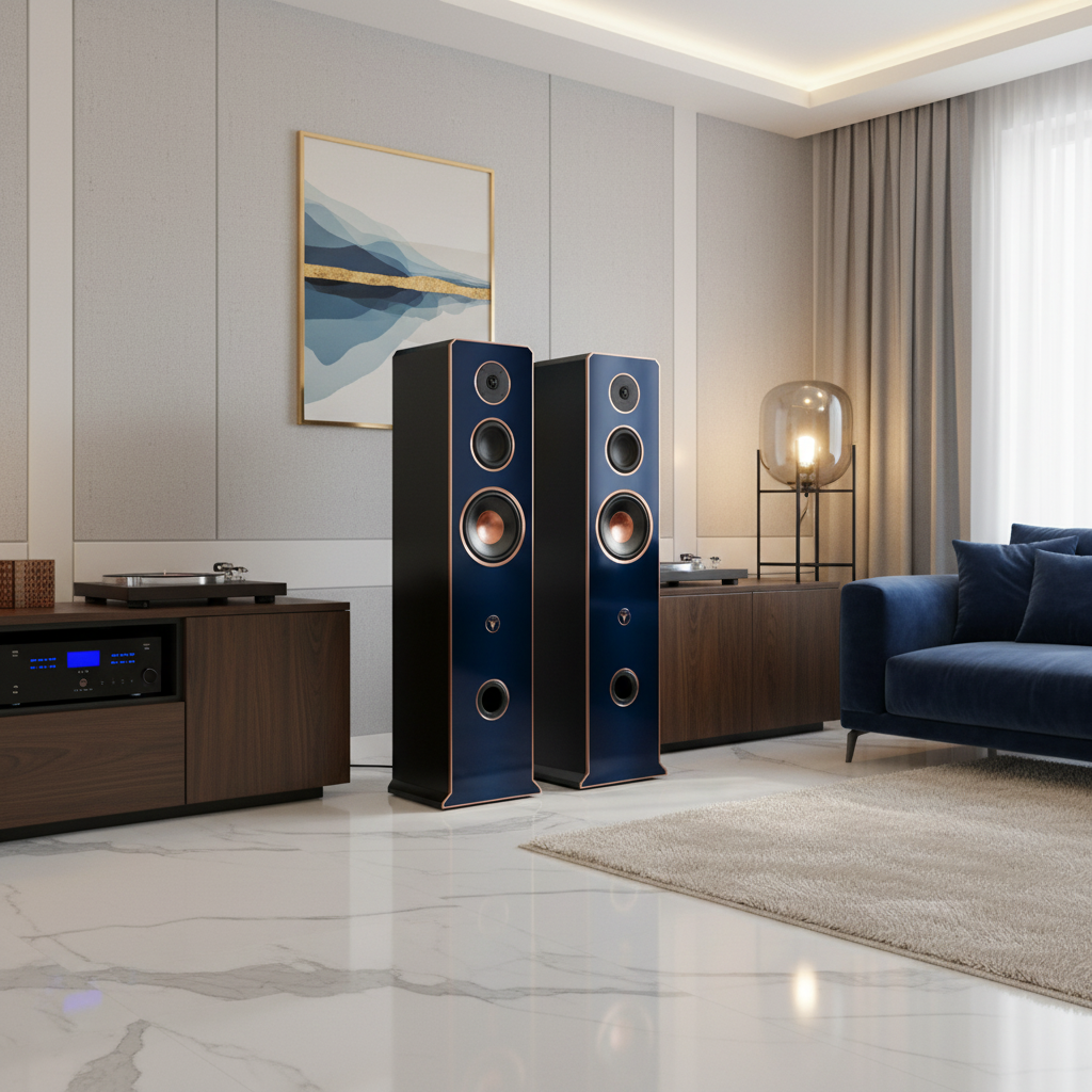 HiFi Lautsprecher Sky Tower 90 Edition DJP Design Boxen