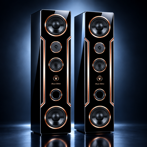 HiFi Standlautsprecher DJP Design Boxen Classic Edition 120 Watt