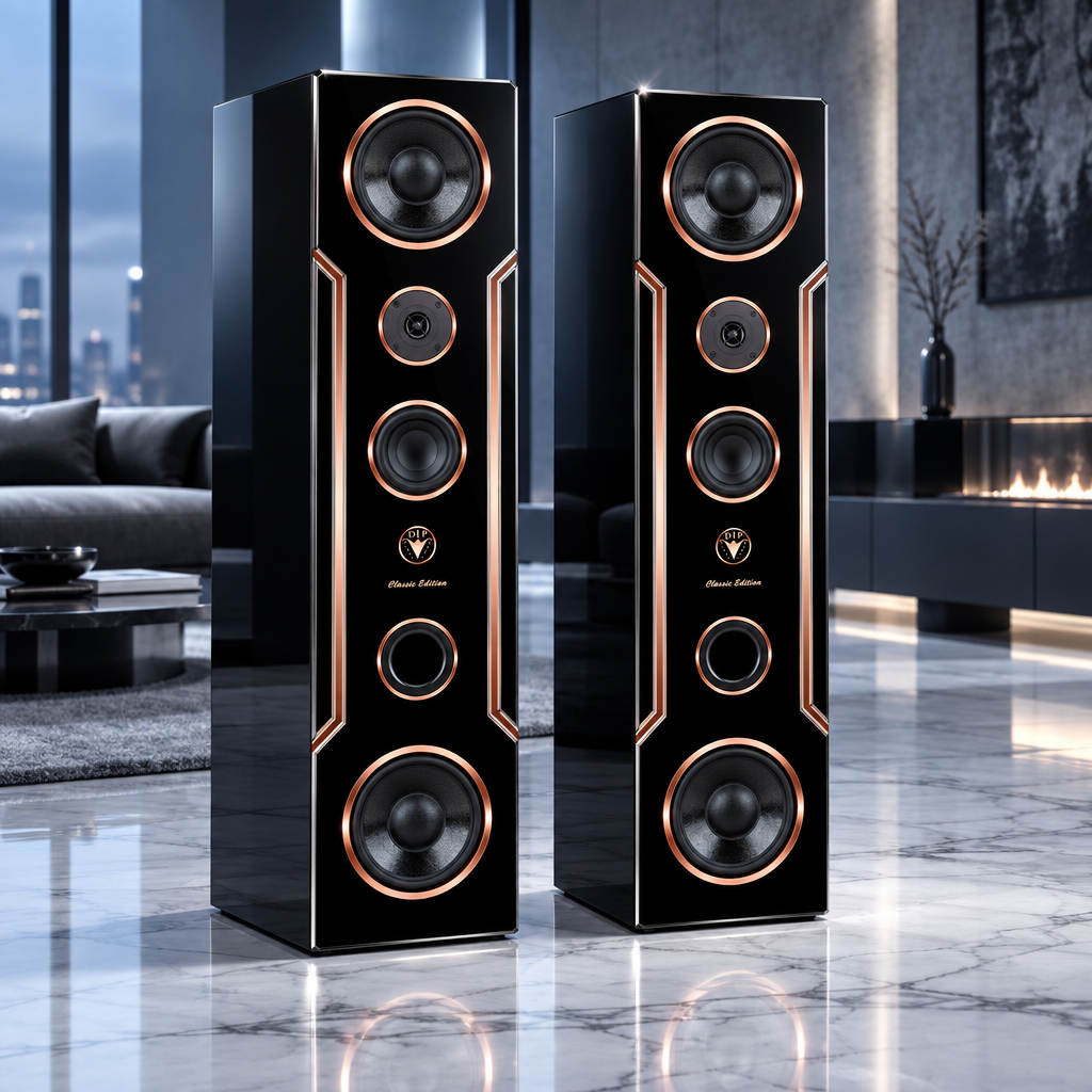 HiFi Designlautsprecher DJP Design Boxen Classic Edition 120 Watt