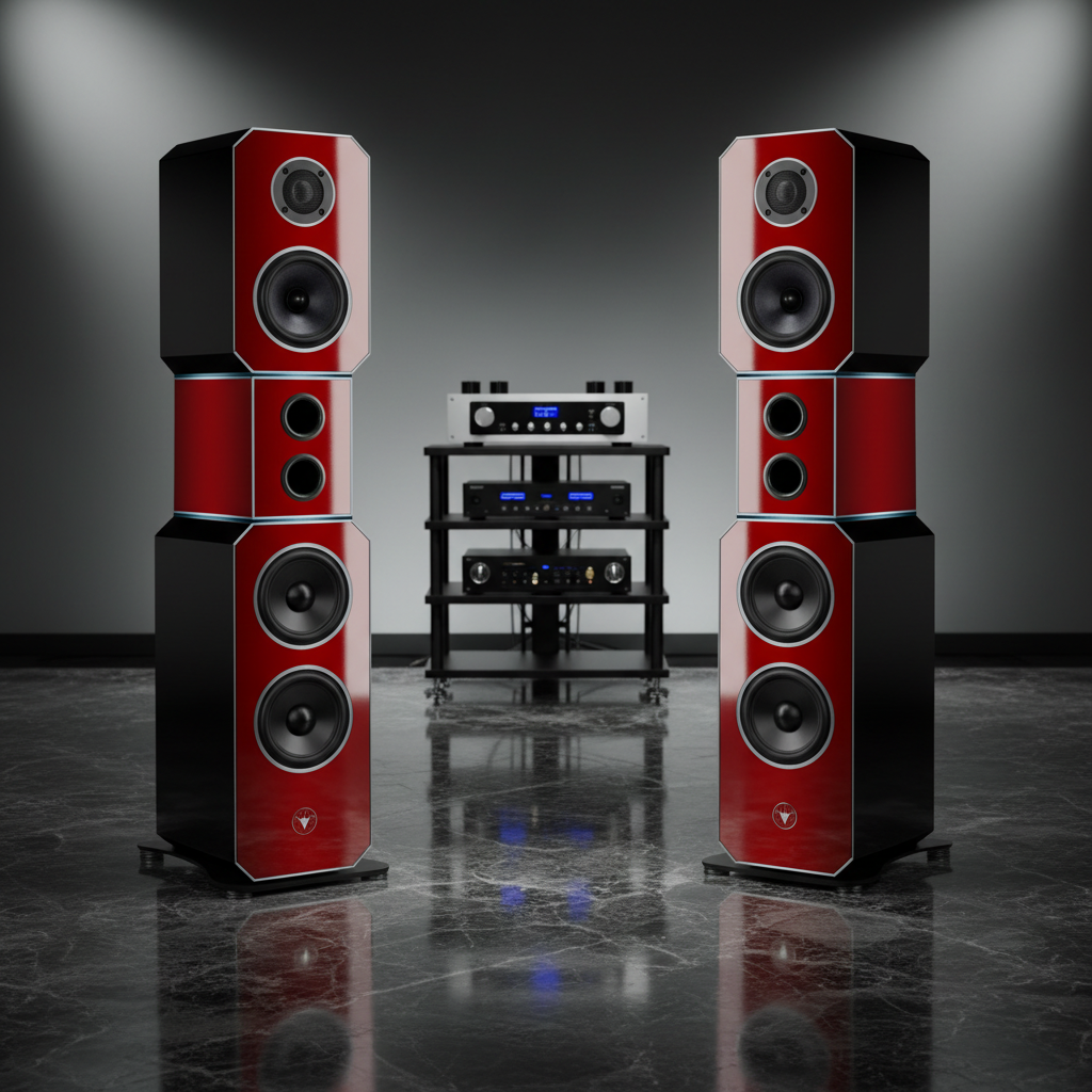 HiFi Standlautsprecher Rubin Edition DJP Design Boxen Referenz Serie