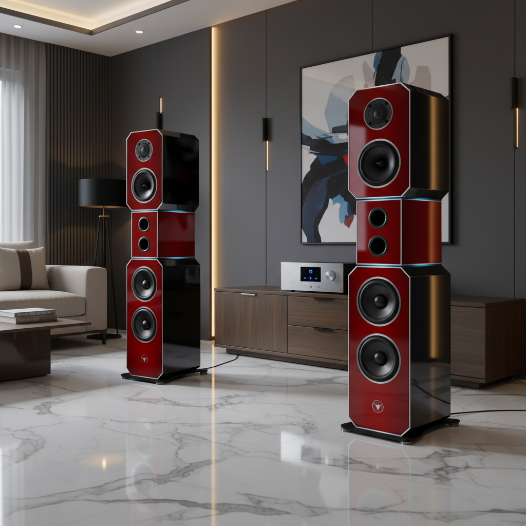 HiFi Standlautsprecher Rubin Edition DJP Design Boxen Referenz Serie
