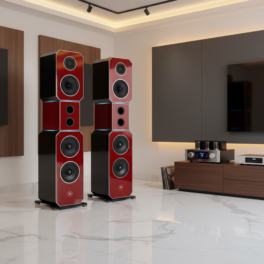 HiFi Standlautsprecher Rubin Edition DJP Design Boxen Referenz Serie